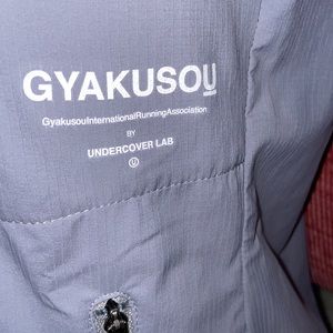 🇯🇵GYAKUSOU Nike Undercover Lab Series lightweight jacket logo is reflective